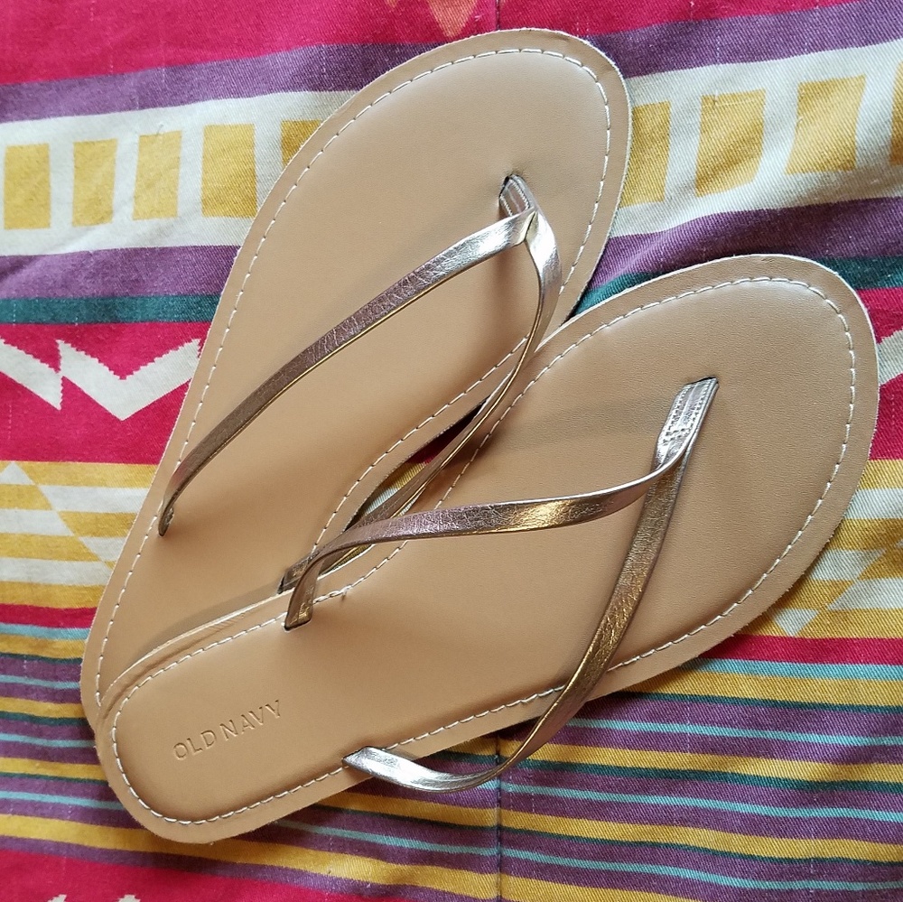 Gold Strap Sandals